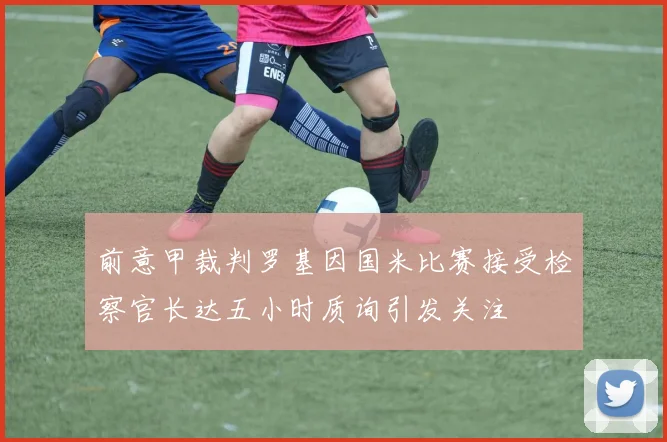 前意甲裁判罗基因国米比赛接受检察官长达五小时质询引发关注
