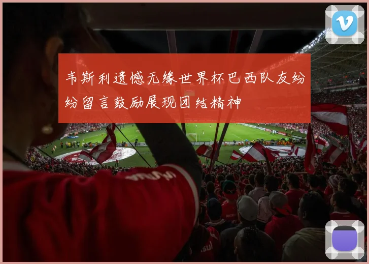 韦斯利遗憾无缘世界杯巴西队友纷纷留言鼓励展现团结精神